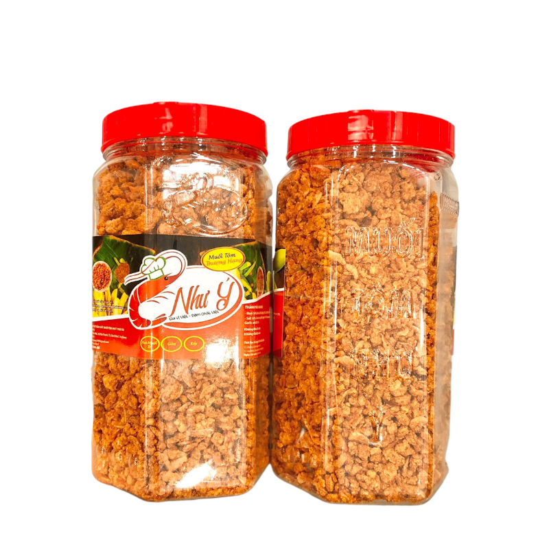 Hình ảnh Muối Tôm Như Ý Hạt To Thơm Ngon Đậm Vị 400g Hộp trong bộ sưu tập Gia vị, muối, đường, bột ngọt, hạt nêm