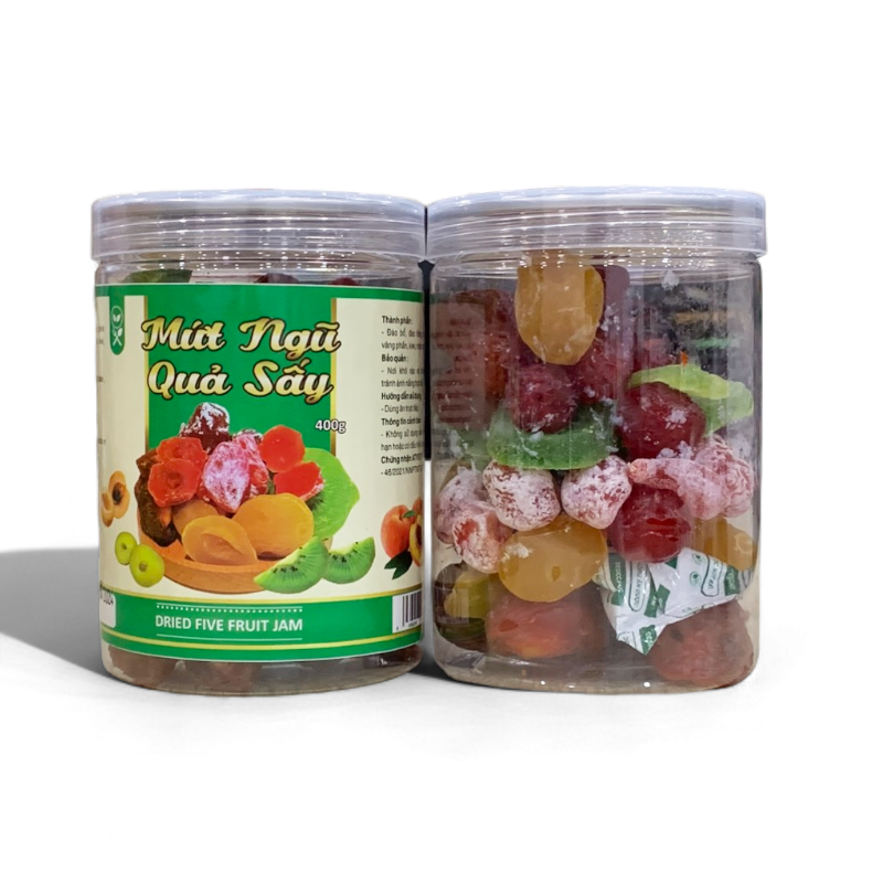 Mứt Ngũ Quả Sấy 400g