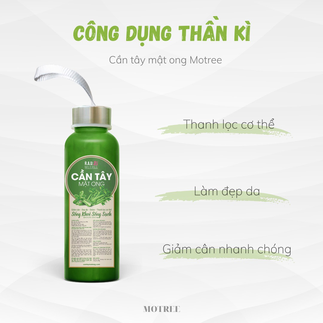 Nếu chị em thực sự nghiêm túc muốn cải thiện vóc dáng đừng bỏ lỡ cần tây mât ong