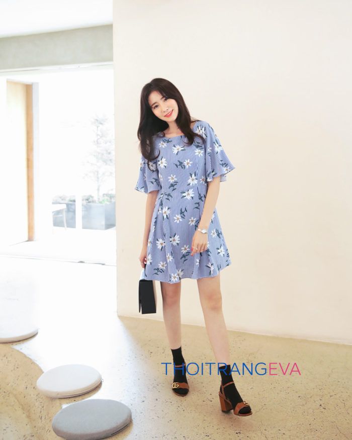 Mẫu đầm suông xinh xắn