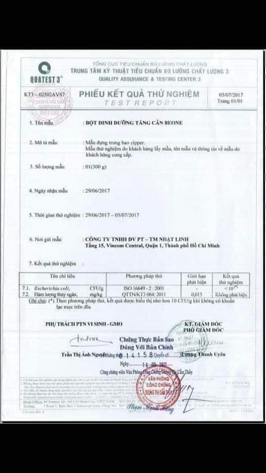 Ngũ Cốc Dinh Dưỡng BeOne