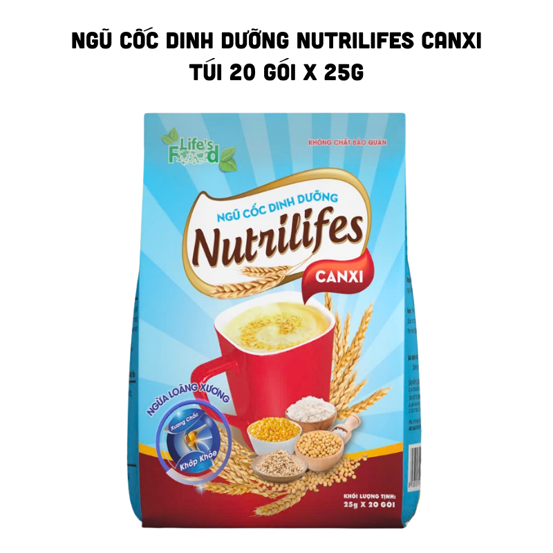 Ngũ Cốc Dinh Dưỡng Nutri Life's Canxi 500g