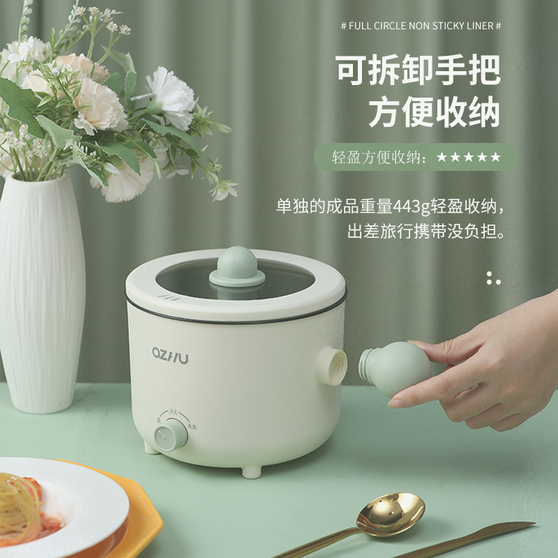Thiết kế tay cầm tháo rời giúp cất giữ gọn hơn
