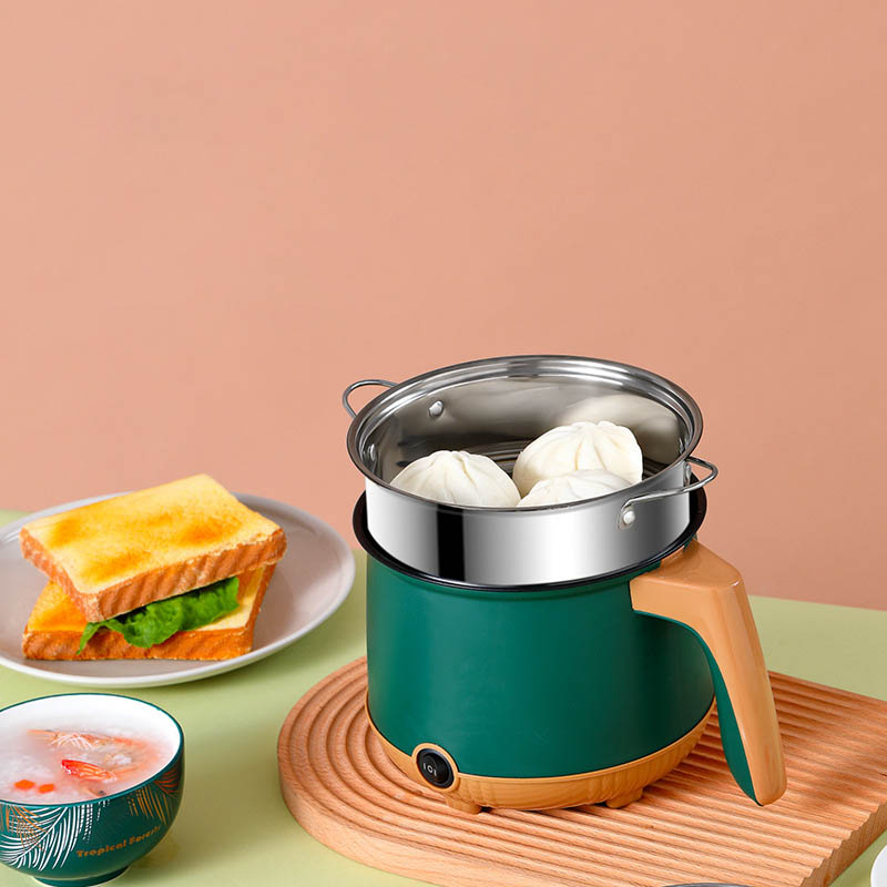 Nồi có xửng hấp và cách sắp xếp linh hoạt khi nấu
