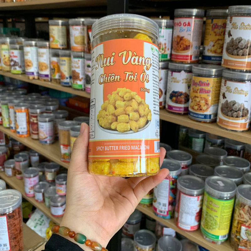 Mặt trước hũ với tên sản phẩm và quy cách 300g