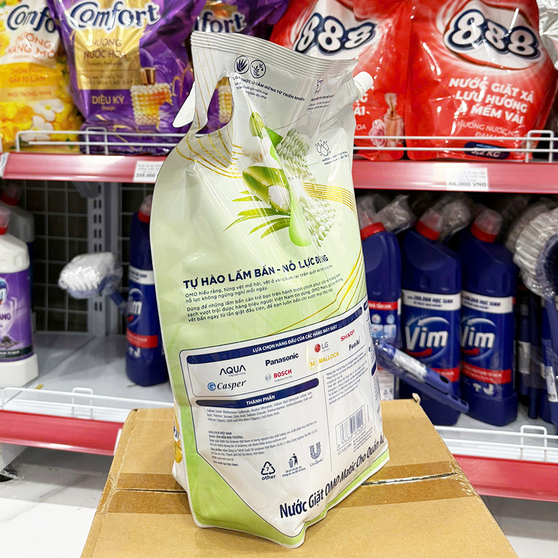 Nước Giặt OMO Matic+ Dịu Nhẹ Cho Quần Áo Bé Yêu 3.6kg