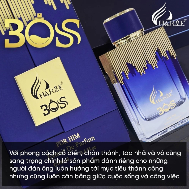 Nước Hoa Charme Boss Mùi Nam 100ml