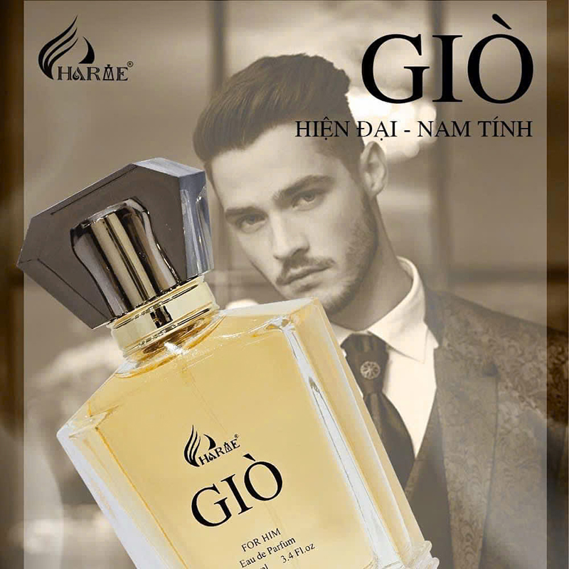 Nước Hoa Nam Charme Giò Phiên Bản Mới 100ml