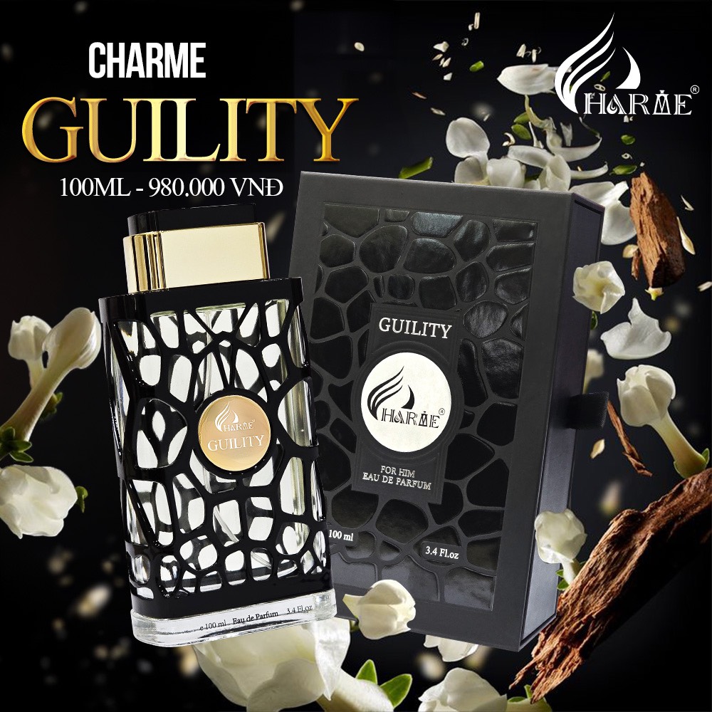 Hình ảnh chai và hộp nước hoa Guility 100ml