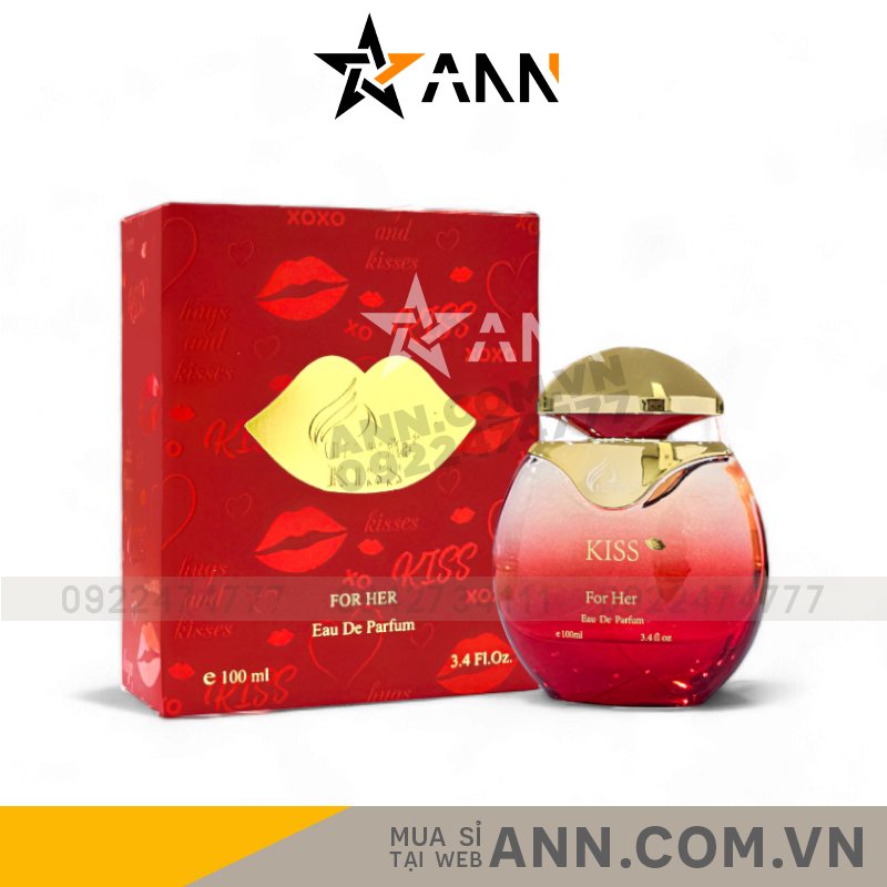 Nước Hoa Charme Kiss For Her 100ml (Nữ)
