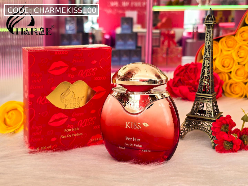 Nước Hoa Charme Kiss For Her 100ml (Nữ)