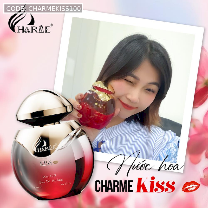 Nước Hoa Charme Kiss For Her 100ml (Nữ)