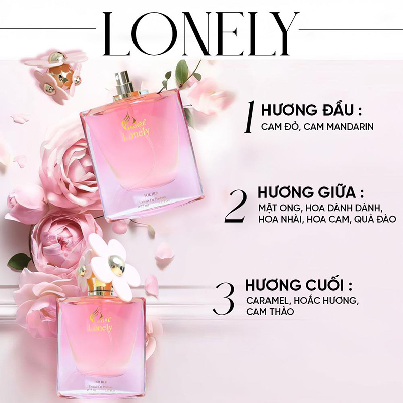 Ba tầng hương đặc trưng của sản phẩm