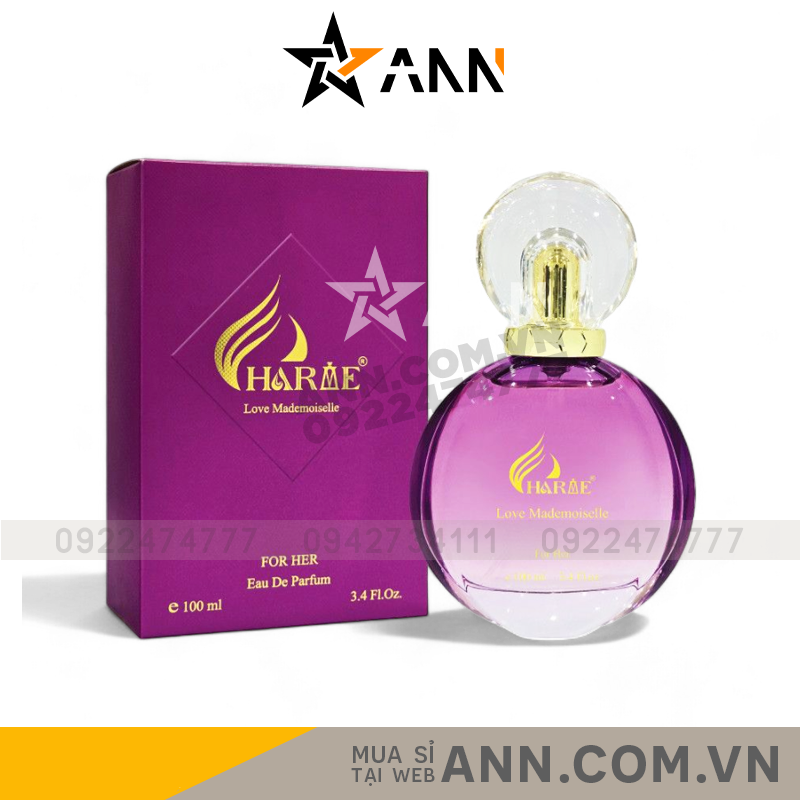 Nước Hoa Charme Love Mademoiselle Eau De Parfum 100ml (For Her)