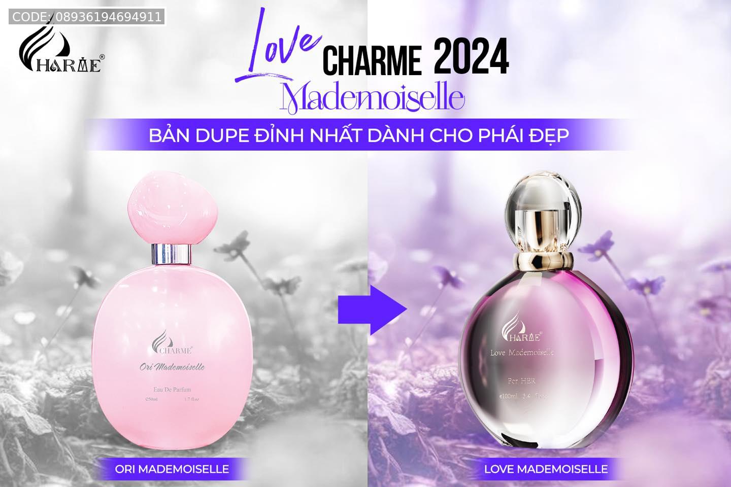 Nước Hoa Charme Love Mademoiselle Eau De Parfum 100ml (For Her)