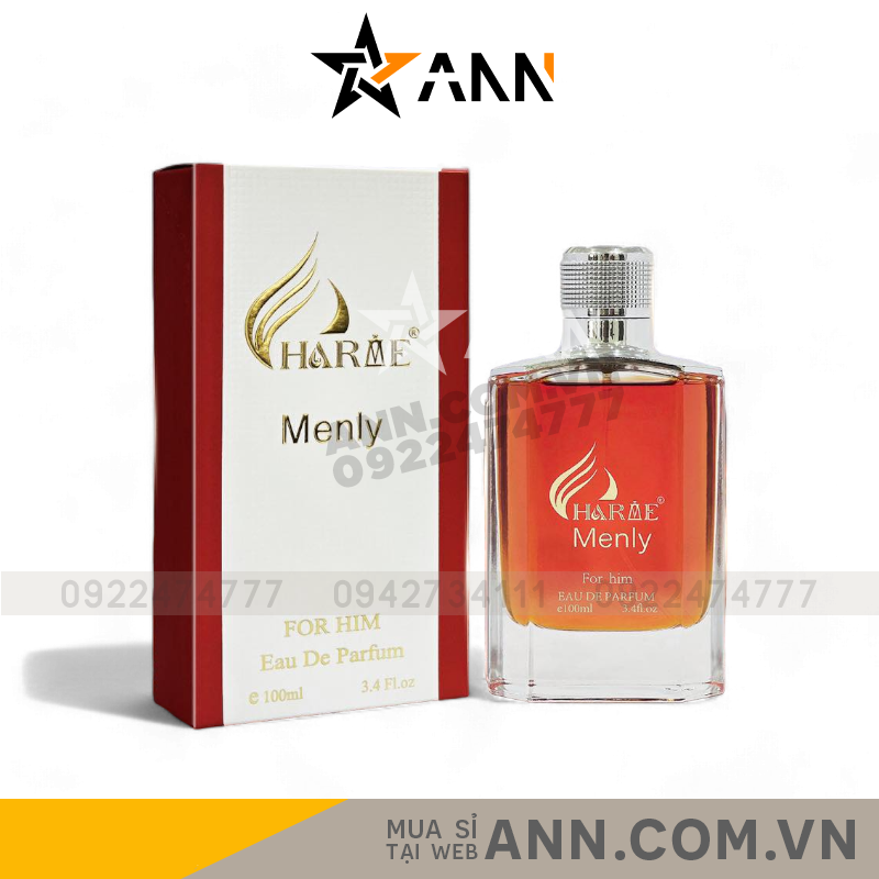 Nước Hoa Charme Menly For Him Eau De Parfum 100ml