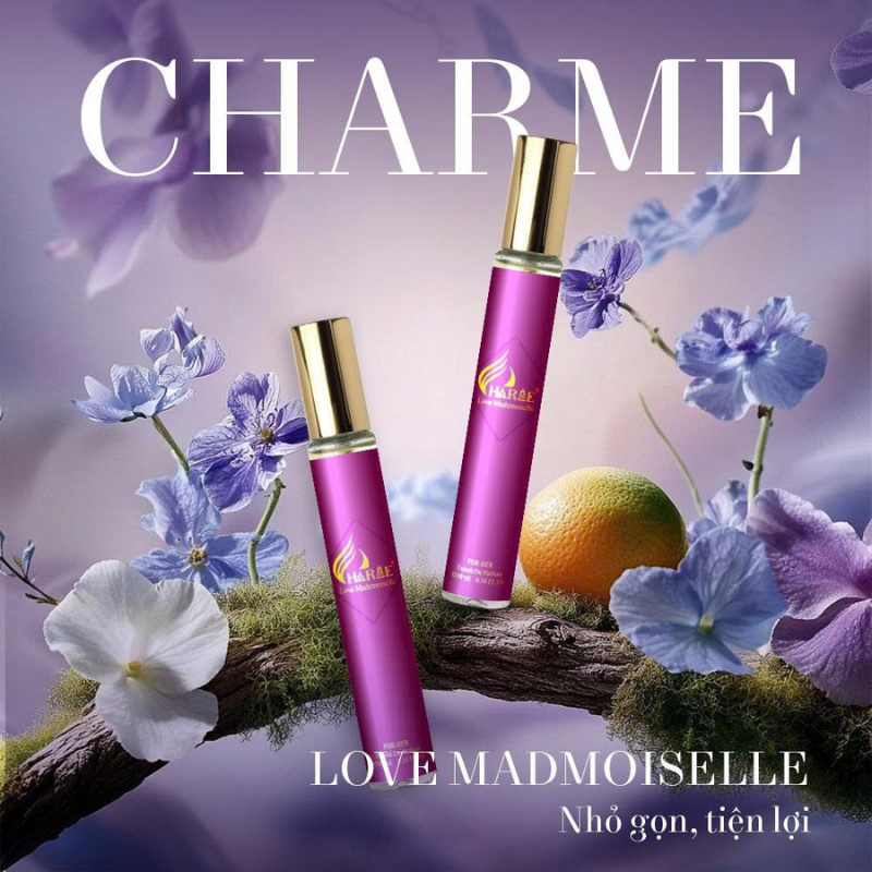 Nước Hoa Charme Mini 10ml Nhiều Mùi
