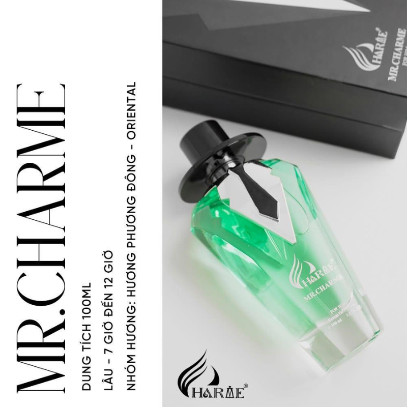 Nước hoa Charme Perfume MR Charme cho nam EDP 100ml