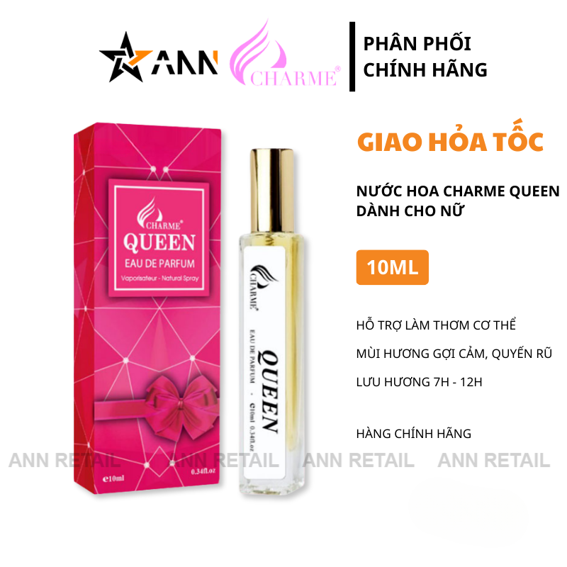 Ảnh minh hoạ dung tích 10ml và thông tin lưu hương