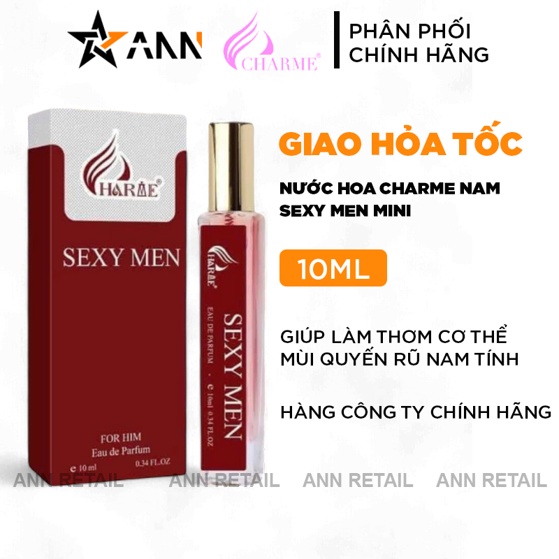 Minh hoạ phiên bản Sexy Men mini 10ml