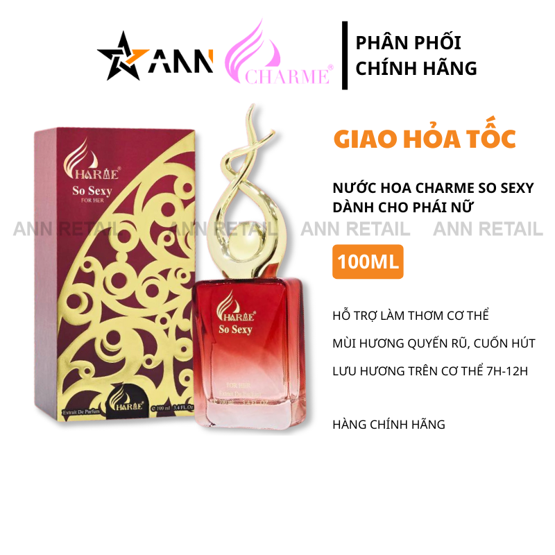 Hình ảnh bộ sản phẩm chai và hộp, nhấn mạnh dung tích 100ml
