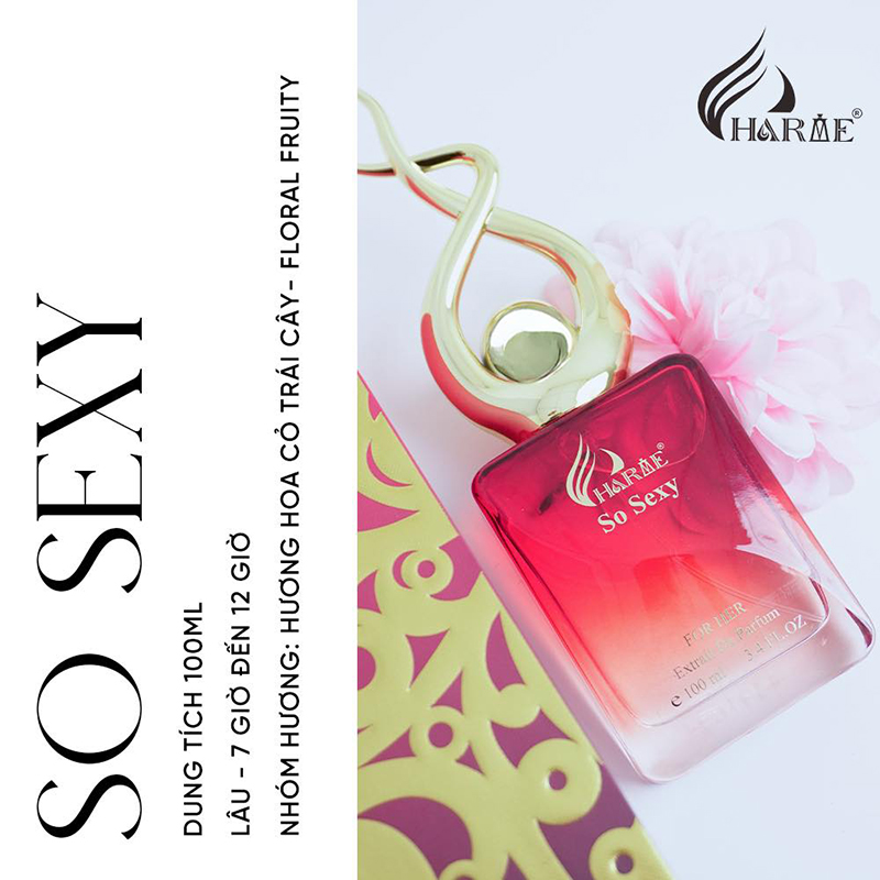 Nước Hoa Nữ Charme So Sexy 100ml Phiên Bản Mới 2025
