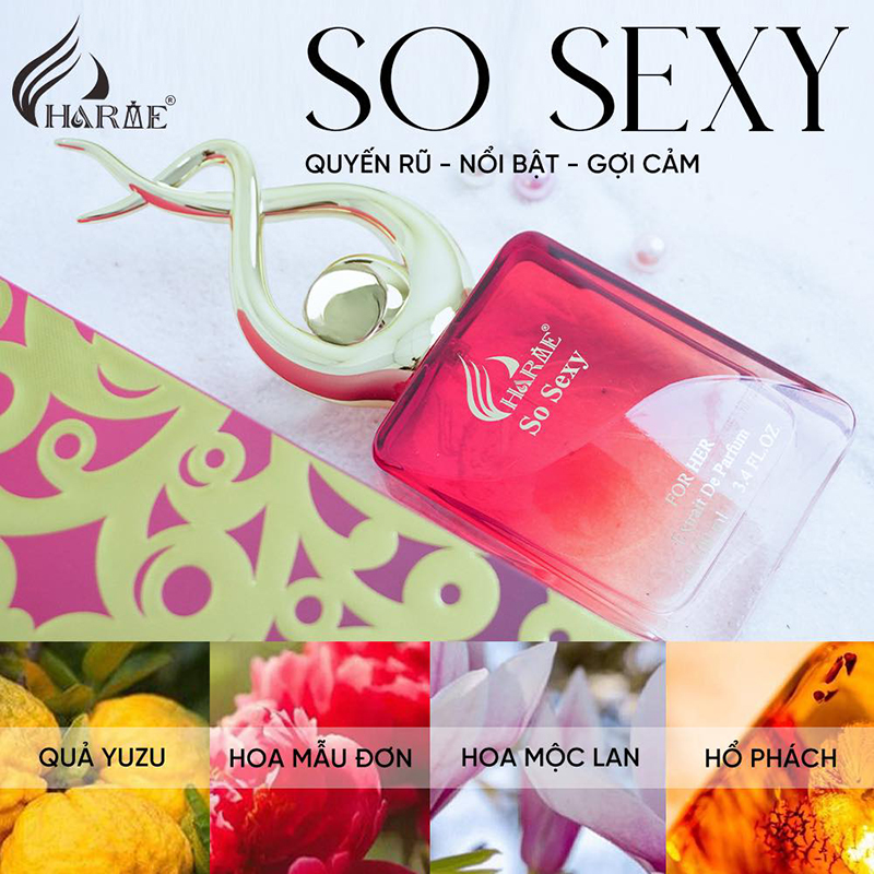 Gợi ý nhóm hương nổi bật như yuzu, mẫu đơn, mộc lan và hổ phách