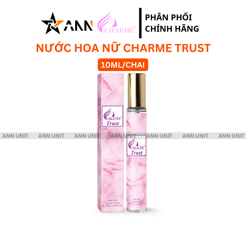 Chai 10ml và hộp màu hồng marble với nắp vàng nổi bật