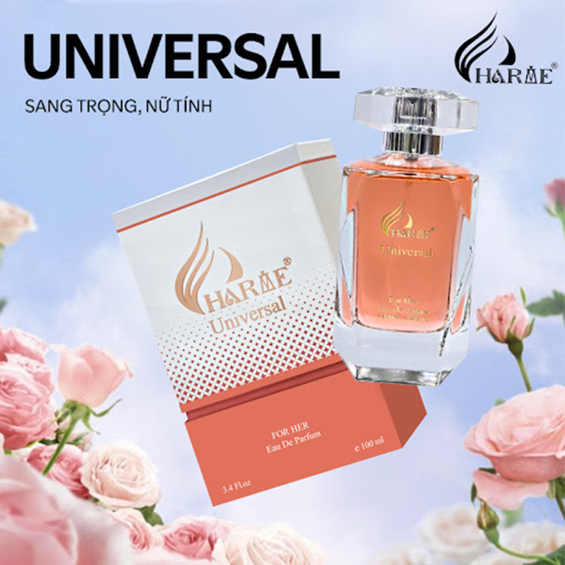 Tổng quan thiết kế chai và hộp, nhấn mạnh phong cách sang trọng – nữ tính