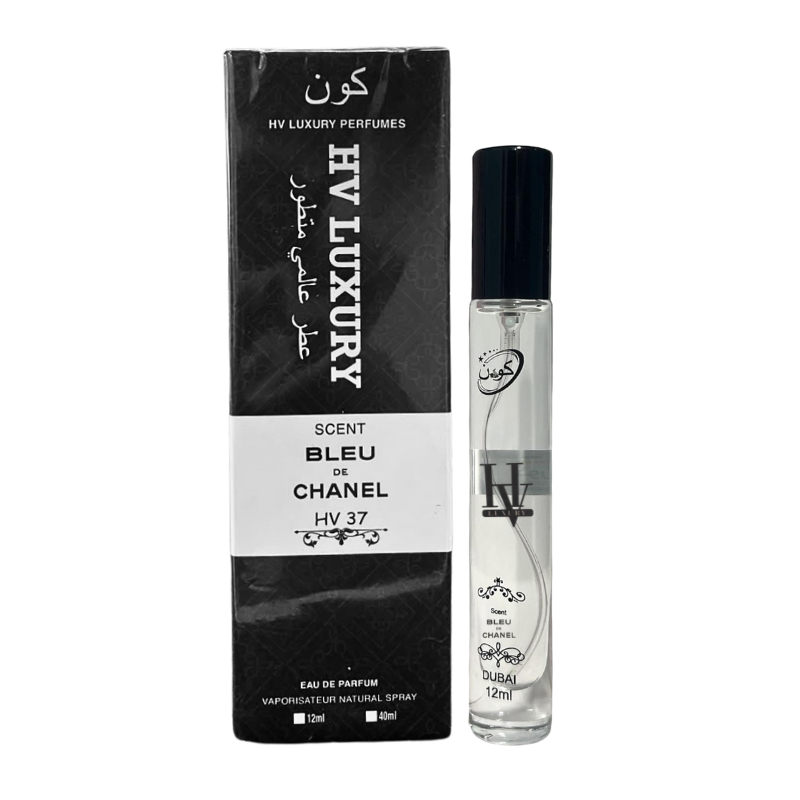 Nước Hoa Dubai Hv Luxury Bleu De Chanel 12ml Mùi Nam Cao Cấp - Hương Thơm Quyến Rũ Cuốn Hút phù hợp để tham khảo khi chọn HV Luxury Perfumes