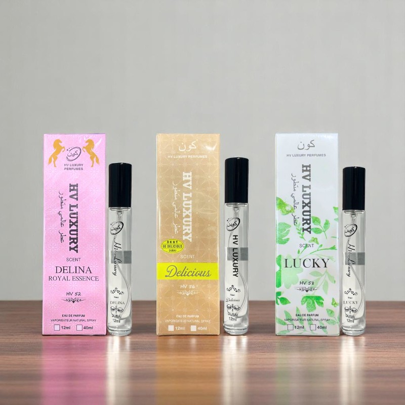 Nước Hoa Dubai HV Luxury Delicious 12ml Mùi Nữ - Hương Thơm Tươi Mát Quyến Rũ