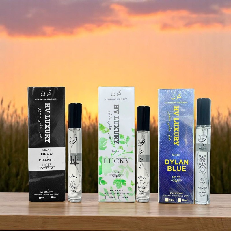 Gợi ý bộ sưu tập các mùi trong dòng HV Luxury dạng 12ml