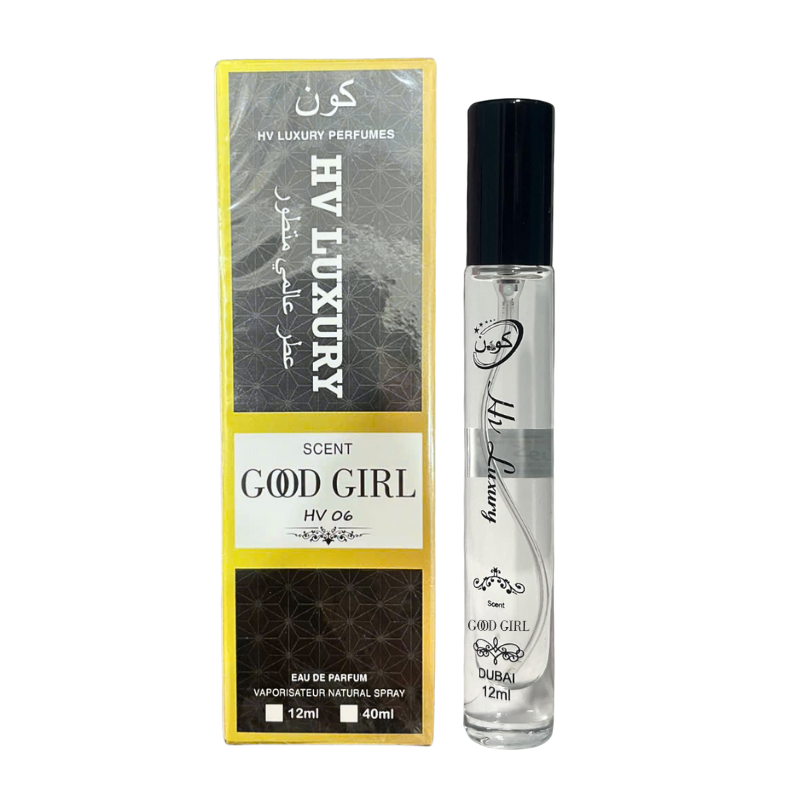 Nước Hoa Dubai Hv Luxury Good Girl 12ml Mùi Nữ Cao Cấp - Hương Thơm Mạnh Mẽ Nữ Tính – một lựa chọn đáng tham khảo trong HV Luxury Perfumes