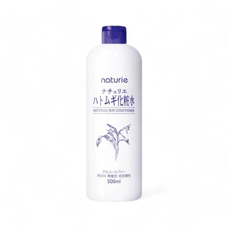 Nước Hoa Hồng Hatomugi Ý Dĩ Skin Conditioner 500ml Dành Cho Da Dầu Mụn – một lựa chọn đáng tham khảo trong hatomugi