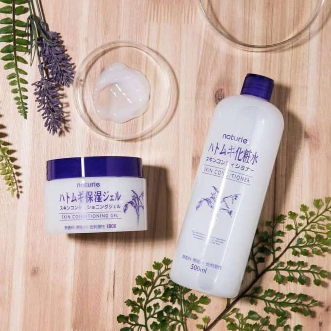 Nước Hoa Hồng Hatomugi Skin Conditioner 500ml Cho Da Dầu Mụn