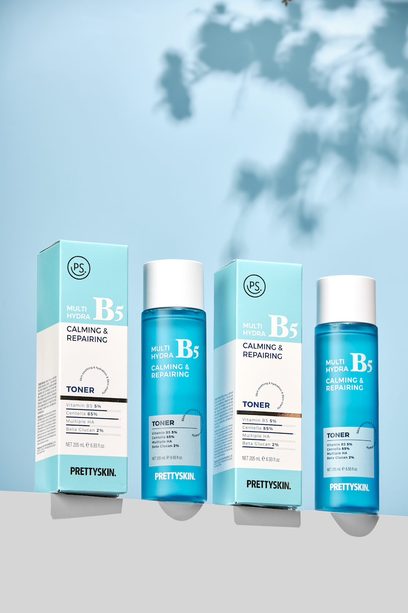 Toner Prettyskin Multi Hydra B5 Calming & Repairing 205ml