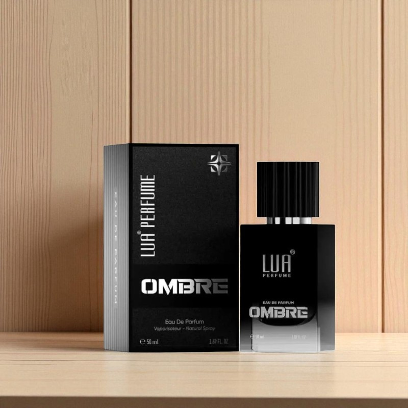 Thiết kế chai và hộp Ombre 50ml tông đen sang trọng