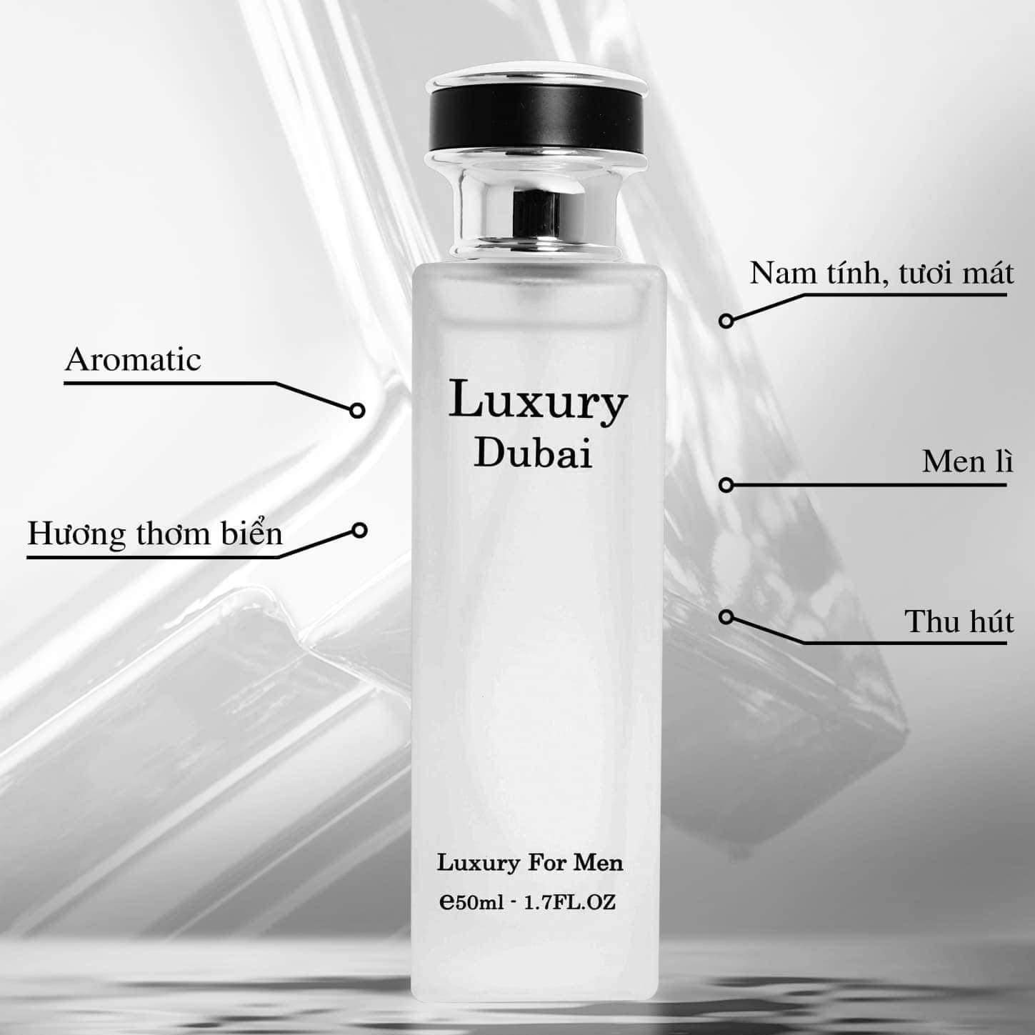 Nước Hoa Luxury Dubai 50ml Nhiều Mùi