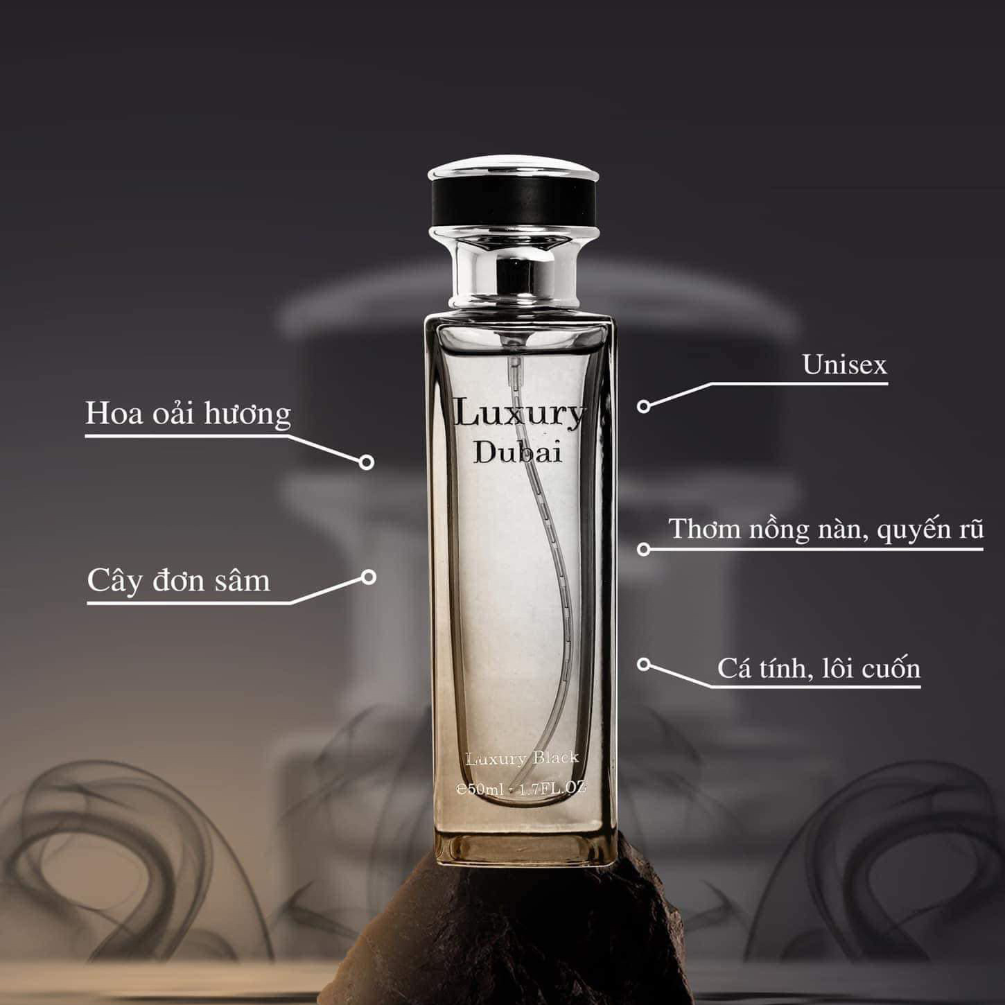 Nước Hoa Luxury Dubai 50ml Nhiều Mùi