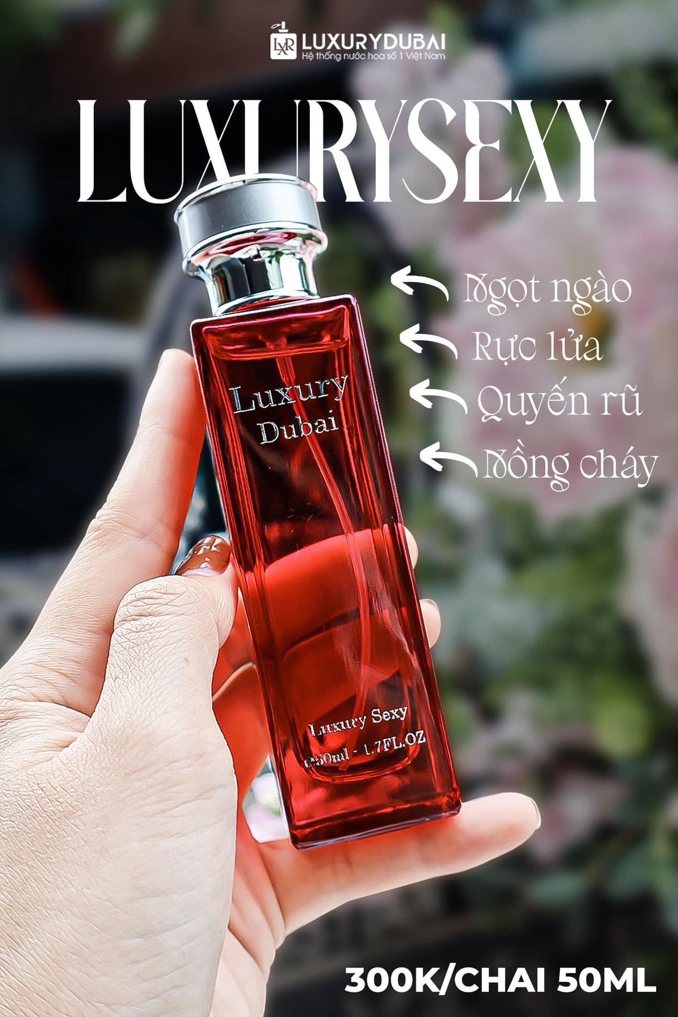 Nước Hoa Luxury Dubai 50ml Nhiều Mùi