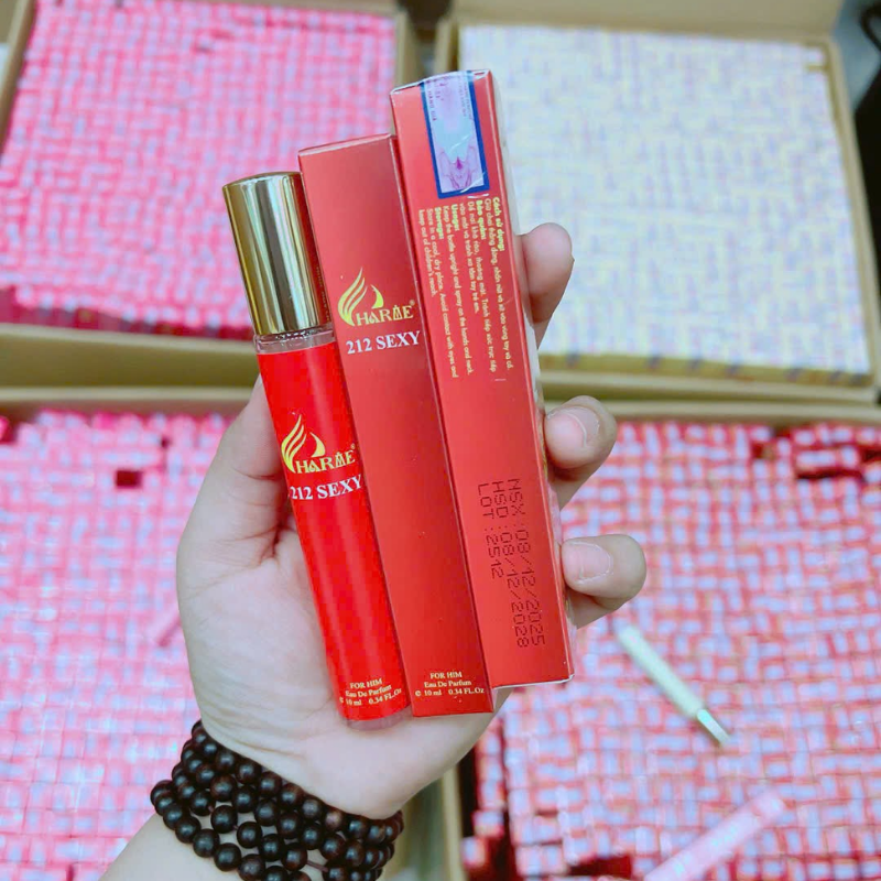 Nước Hoa Nam Charme 212 Sexy Eau De Parfum 10ml