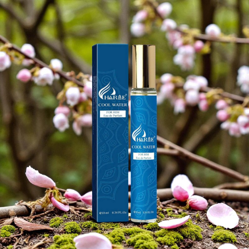 Thiết kế chai và hộp màu xanh dung tích 10ml