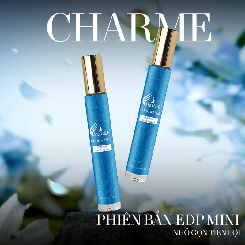 Nước Hoa Nam Charme Cool Water 10ml Eau De Parfum