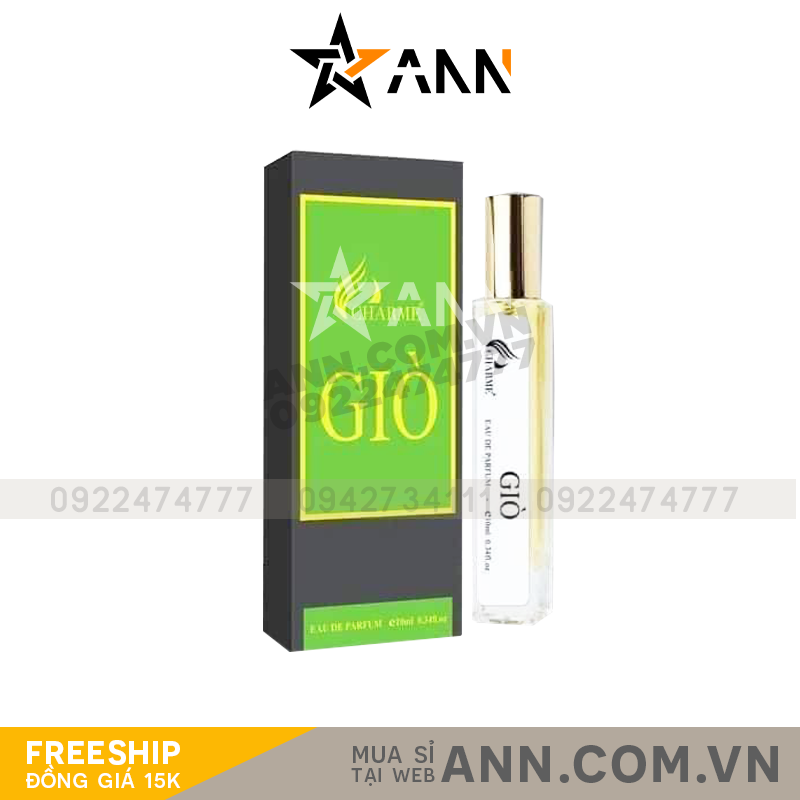 Thiết kế hộp và chai mini 10ml nhỏ gọn