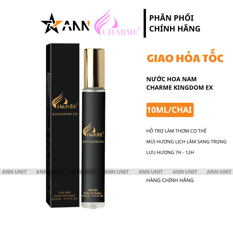 Nước Hoa Charme Kingdom Ex 10ml