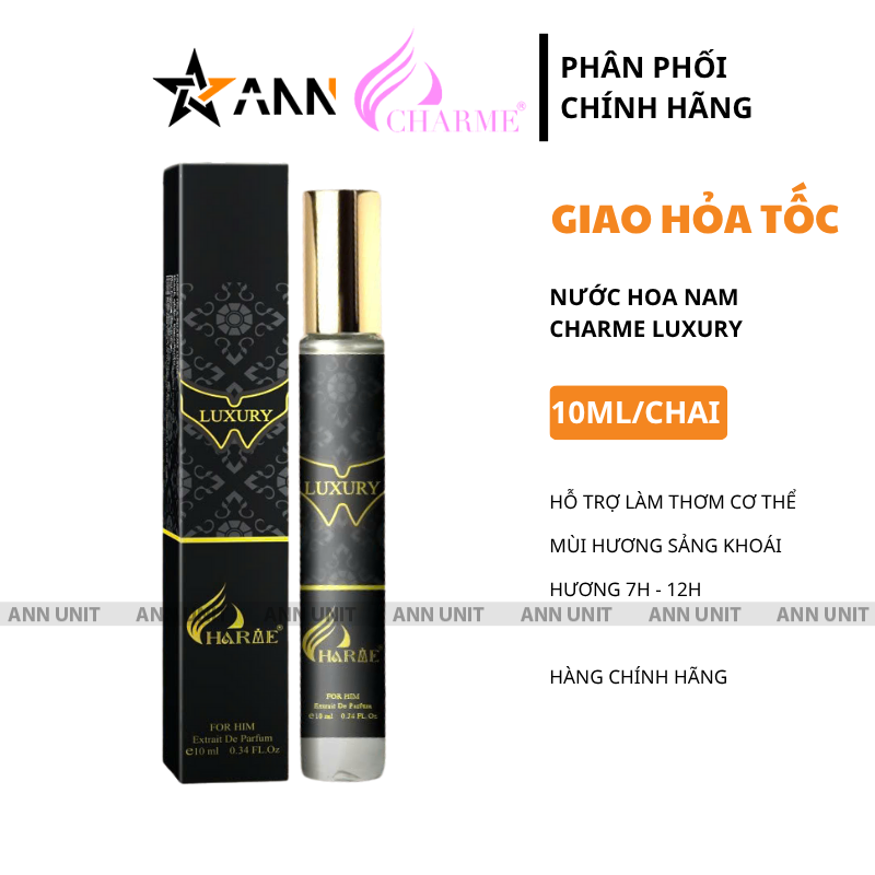 Thiết kế chai xịt 10ml và hộp đi kèm