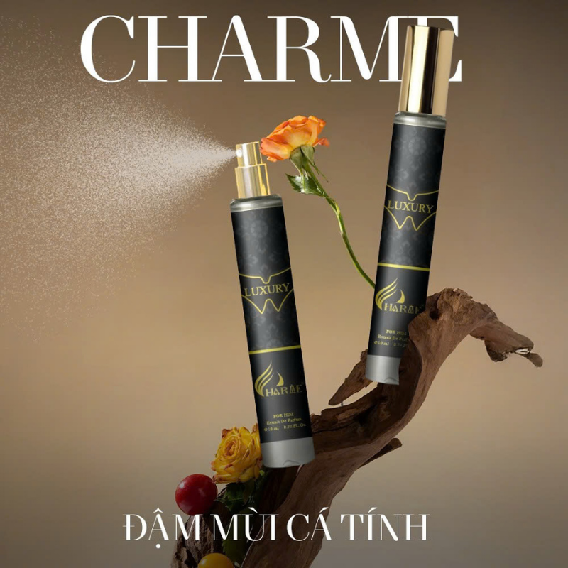 Nước Hoa Nam Charme Luxury 10ml Hương Sảng Khoái