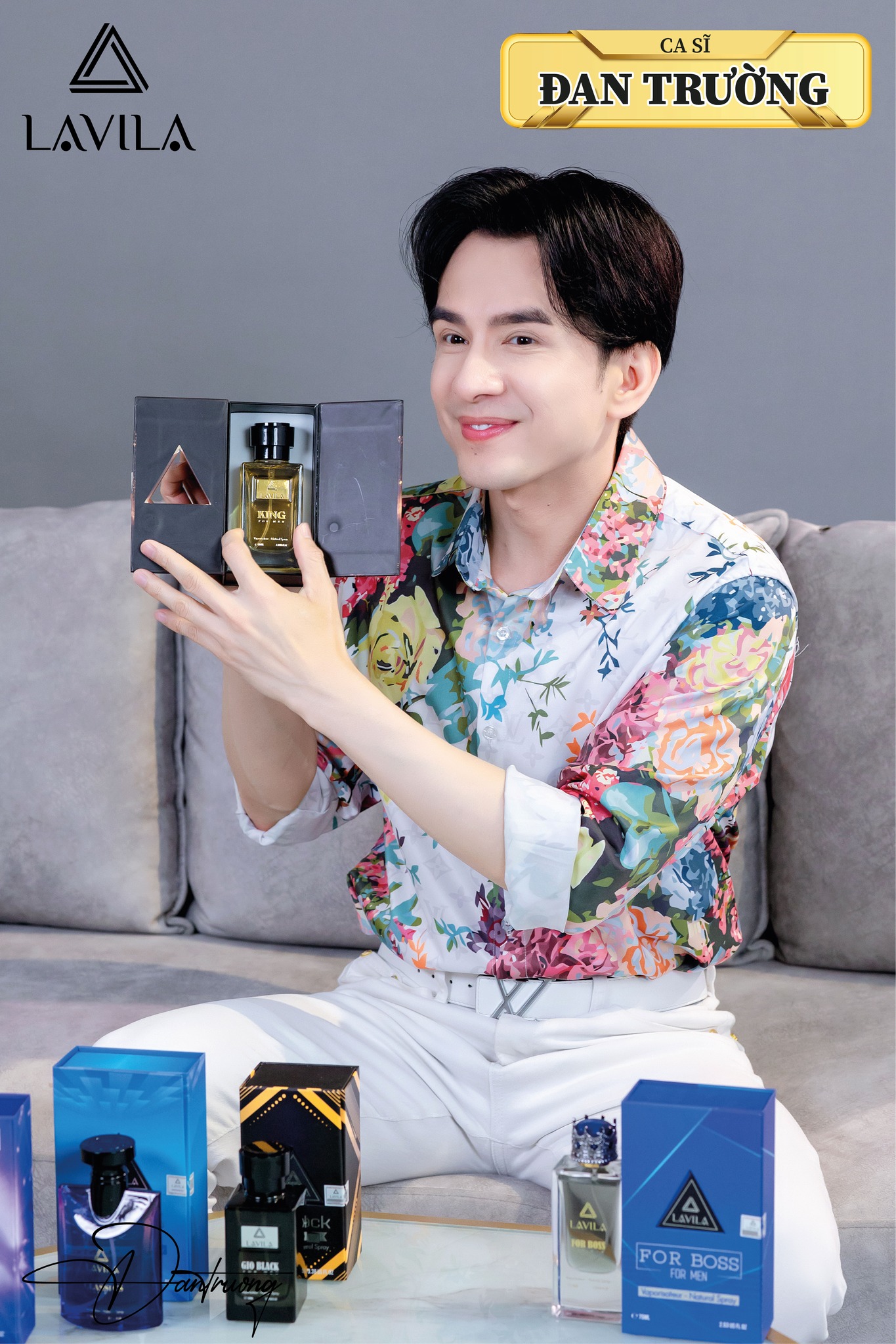 Nước Hoa Nam Lavila King For Men EDP 100ml