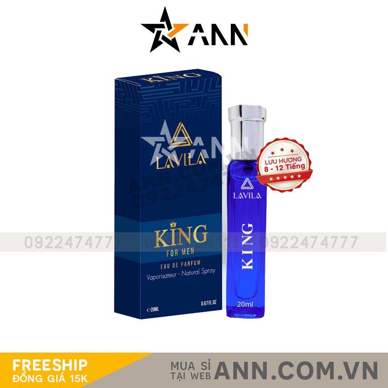 Tổng quan sản phẩm kèm thông tin lưu hương và dung tích 20ml