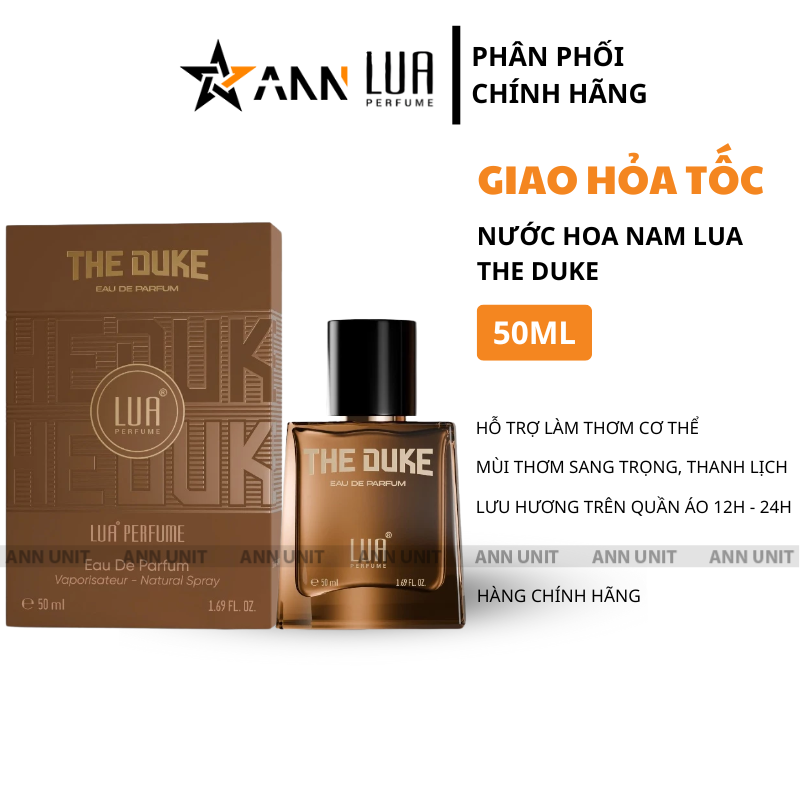 Hộp và chai nước hoa dung tích 50ml